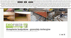 Desktop Screenshot of ekofiberkrakow.pl